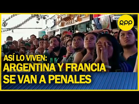 Argentina empata 3 - 3 con Francia por la final de la copa del mundo