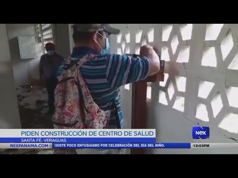 Moradores en santa Fé, piden construcción de Centro de Salud