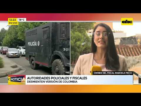 Crimen de Marcelo Pecci: autoridades policiales y fiscales desmienten versión de Colombia