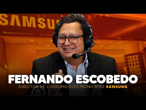 Fernando Escobedo, Director de Consumo Electrónico de Samsung Electronics