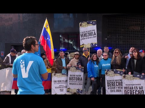 Venezolanos residentes en España se unen reclamando el derecho al voto