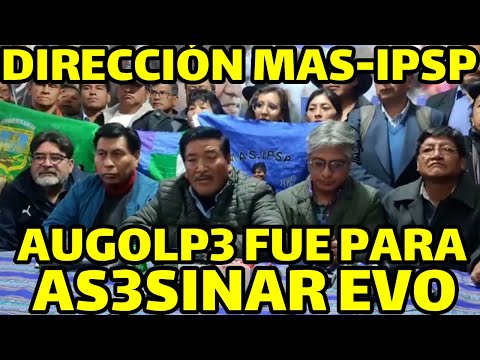 MAS-IPSP PIDE PROTEGER LA VID4 GENERAL ZUÑIGA PODRIAN SIL3NCIARLO POR DECIR LA VERDAD DEL AUTOGOLP3