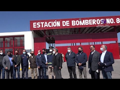 Inauguran la Estación Ocho de Bomberos en la Zona Industrial.