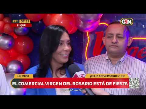 Comercial Virgen del Rosario está de aniversario