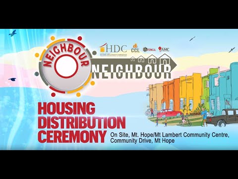 HDC Housing Distribution Ceremony