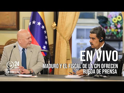 EN VIVO | Maduro y el Fiscal de la CPI ofrecen rueda de prensa en Miraflores