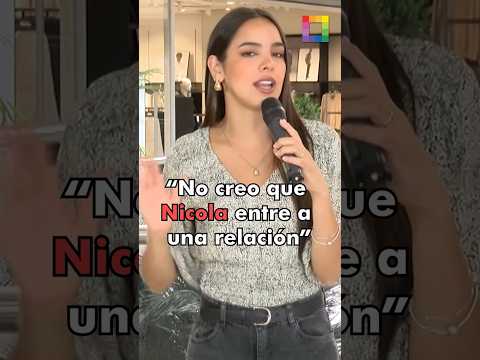 Valeria Flórez: Nicola con el apogeo que tiene en México no creo que entre a una relación #UDM