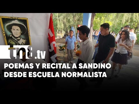 Recital de poemas y música para honrar al General Sandino - Nicaragua