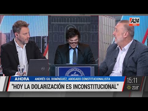 Hoy la dolarización es inconstitucional - Gil Domínguez