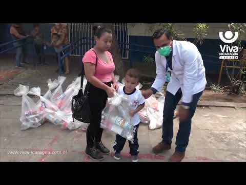 Estudiantes de Estelí reciben kits de higiene para prevenir la COVID-19