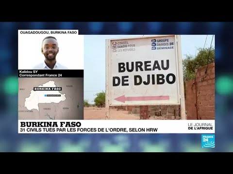 Au Burkina Faso, 31 civils tués par les forces de l'ordre, selon Human Rights Watch