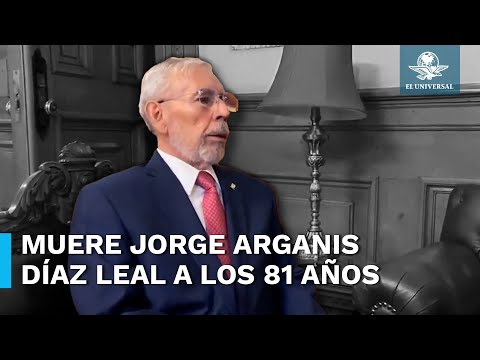 Fallece Jorge Arganis Di?az Leal, segundo titular de la SICT de la 4T, que tuvo diferencias con AMLO