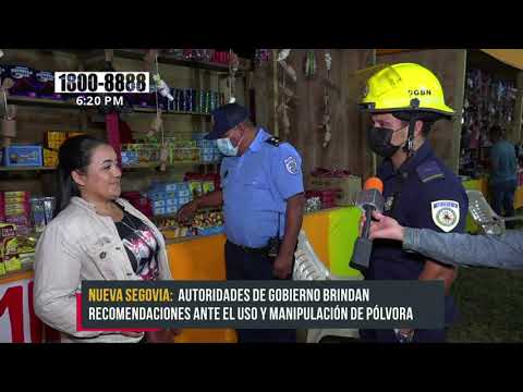 Prevenir situaciones de riesgo es lo que pretenden con el «Plan Pólvora» - Nicaragua