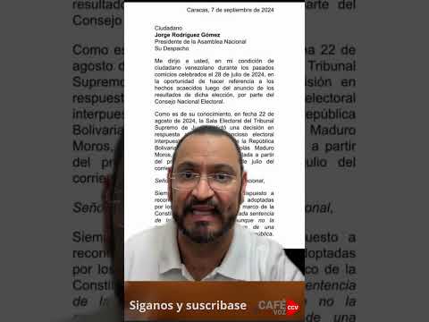 ULTIMA HORA  Edmundo detalla las negociaciones con la dictadura sobre su salida de Venezuela.