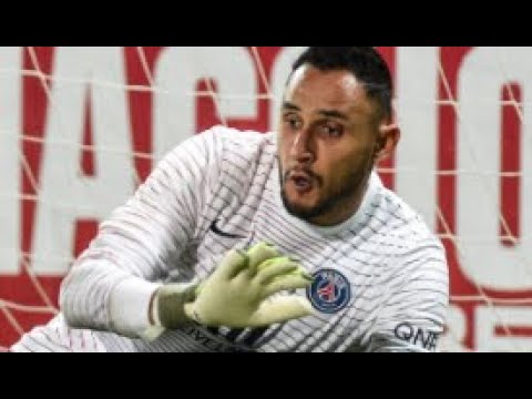 Keylor Navas: LE MANS vs PSG PARIS SAINT GERMAIN por la Copa de la Liga de Francia / ENTRENAMIENTO