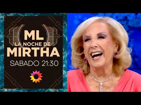 ¡DIVA! Mirtha ya tiene sus invitados del sábado 12 de octubre a las 21:30