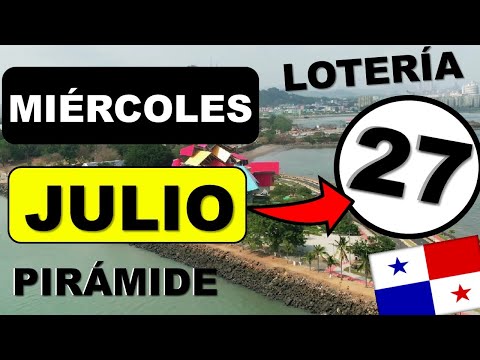 Piramide de la Suerte Miercoles 27 Julio 2022 Decenas Para Loteria Nacional Panama Comprar y Ganar