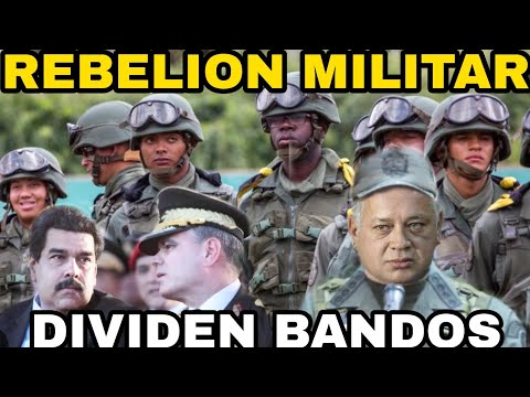 REBELION DE MILITARES CHAVISTAS POR NICOLAS MADURO CANCELAR DOTACIÓN EN MIRAFLORES