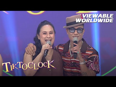 TiktoClock: Ladine Roxas at Kris Lawrence, nangharana ng Tiktropa!