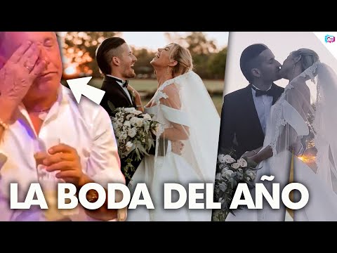 Ricardo Montaner rompe en llanto en la boda de Ricky. Asi fue la boda de Ricky Montaner Y Stefy R.