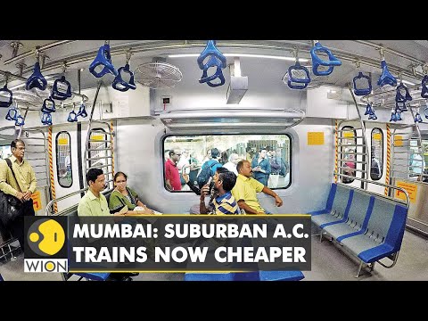 🌎Air conditioned Suburban trains in Mumbai get price cut | India News | WION Report