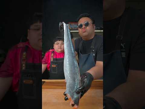 Salmonskinshortscooking