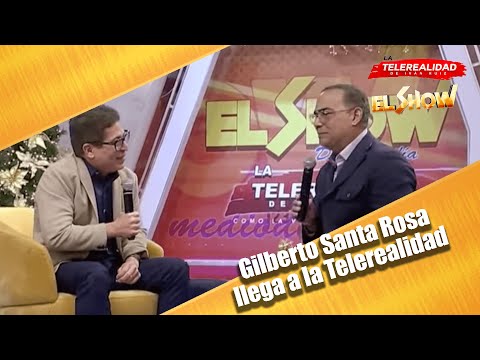 Gilberto Santa Rosa llega a la Telerealidad
