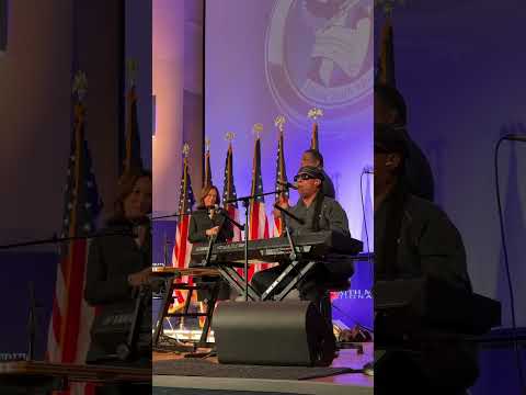 STEVIE WONDER SINGS HAPPY BIRTHDAY TO KAMALA HARRIS