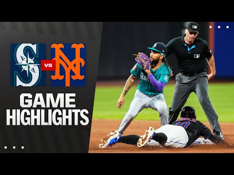 Mariners vs. Mets Game Highlights (8/15/25) | MLB Highlights