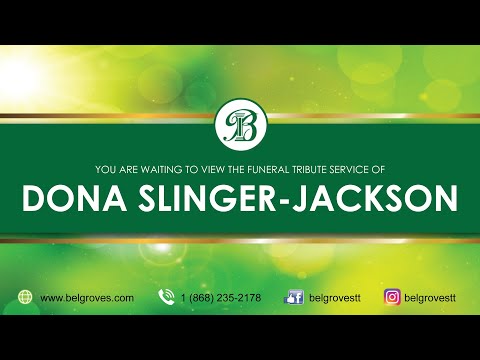 Dona Slinger-Jackson Tribute Service