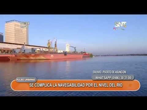 Preocupación por el nivel del río Paraguay