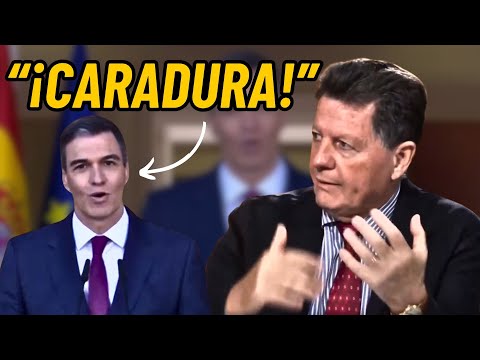 Alfonso Rojo desmonta el circo de Pedro Sánchez: “¡Eres un caradura!”