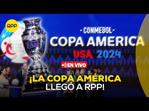 El trofeo de la Copa América en RPP y Fútbol Como Cancha [EN VIVO]