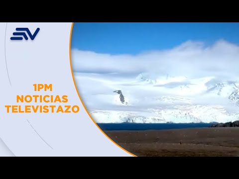 Científicos ecuatorianos reciben apoyo para investigar en la Antártida|Televistazo | Ecuavisa