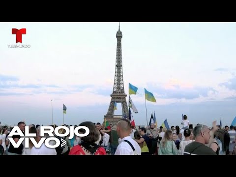 París conmemora el Día de la Independencia de Ucrania I Al Rojo Vivo