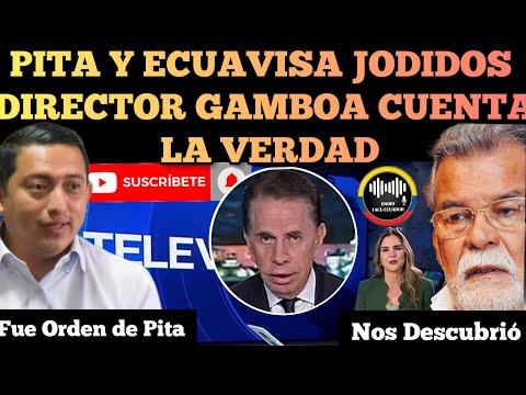 PITA Y ECUAVISA EN APUROS DIRECTOR GUAYAS GAMBOA CUENTA LA VERDAD DEL SUPUESTO FRAUDE NOTICIAS RFE