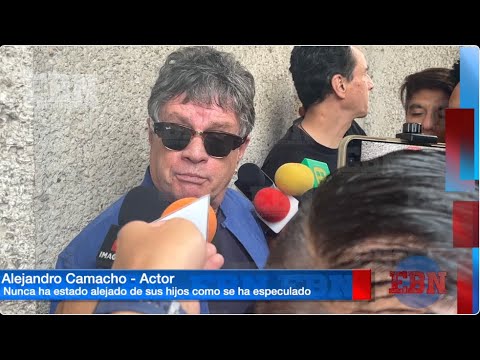 ALEJANDRO CAMACHO ALEJADO DE SUS HIJOS el actor aclara si lleva buena relación con ambos