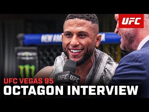 Youssef Zalal Octagon Interview | UFC Vegas 95