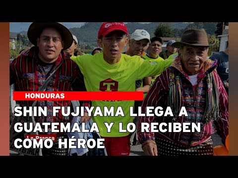 Shin Fujiyama llega a Guatemala y lo reciben como héroe