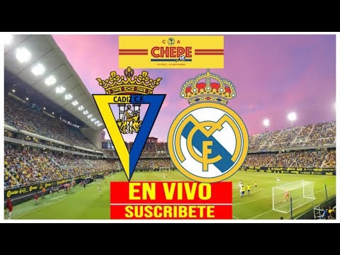 REAL CADIZ VS REAL MADRID EN VIVO JORNADA 29 LALIGA SANTANDER