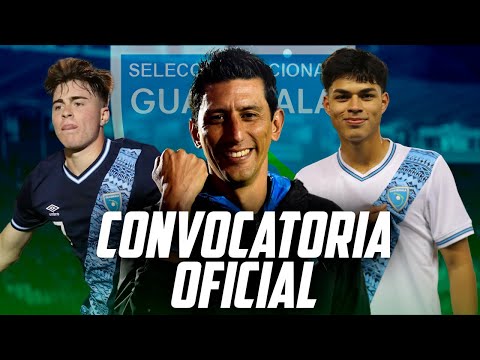 ¡7 LEGIONARIOS! CONVOCATORIA OFICIAL DE GUATEMALA PARA EL MINI MUNDIAL U18 | Fútbol Quetzal