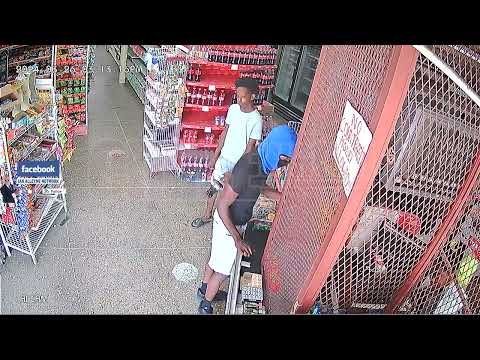CCTV footage captured two bandits robbing Appoo’s Supermarketin Carapichaima on Tue 26th Mar, 2024.