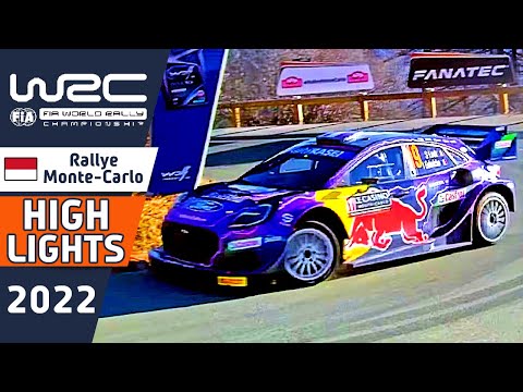 Rally Car🚙 WRC Rally Highlights : Morning Day 2 WRC Rallye Monte-Carlo 2022