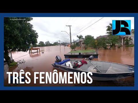 Meteorologistas explicam os fenômenos que provocam o desastre climático no Rio Grande do Sul