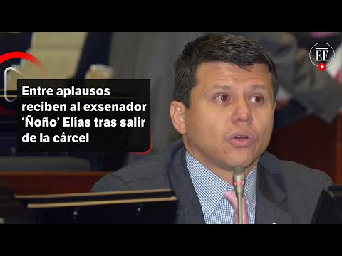 ‘Ñoño' Elías es recibido entre aplausos tras salir de la cárcel por corrupción | El Espectador