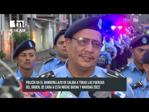 16 mil fuerzas policiales en Nicaragua por el Plan Navidad 2022 - Nicaragua