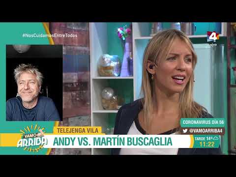 Vamo Arriba - Martín Buscaglia vs Andy en el Telejenga Vila
