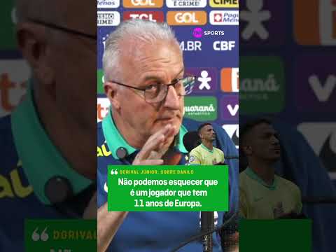 DORIVAL DEFENDE DANILO DAS CRÍTICAS: ELE TEM 11 ANOS DE EUROPA!  #shorts