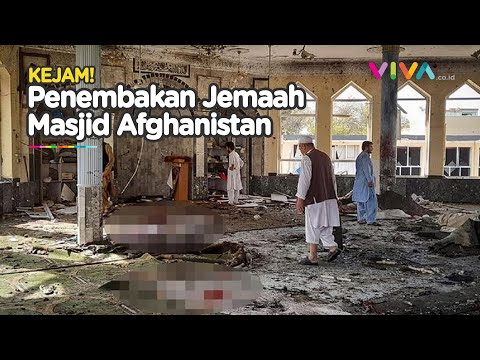 Teror Penembakan Guncang Masjid di Afghanistan, Jemaah Bersimbah Darah