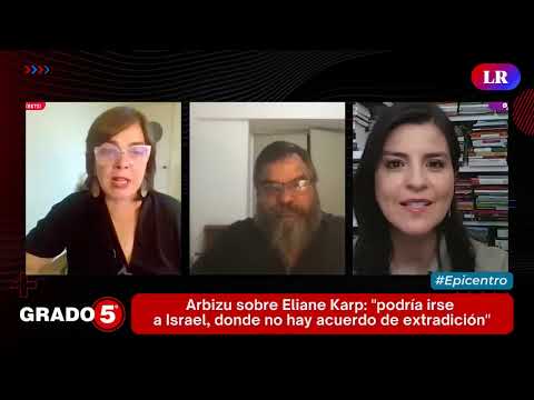 Arbizu: No hay ninguna medida de arraigo que asegure que Eliane Karp no irá a Bélgica o Israel